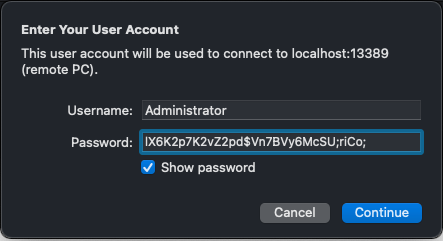 Use SSM Session Manager to make a remote desktop connection to a Windows instance.
