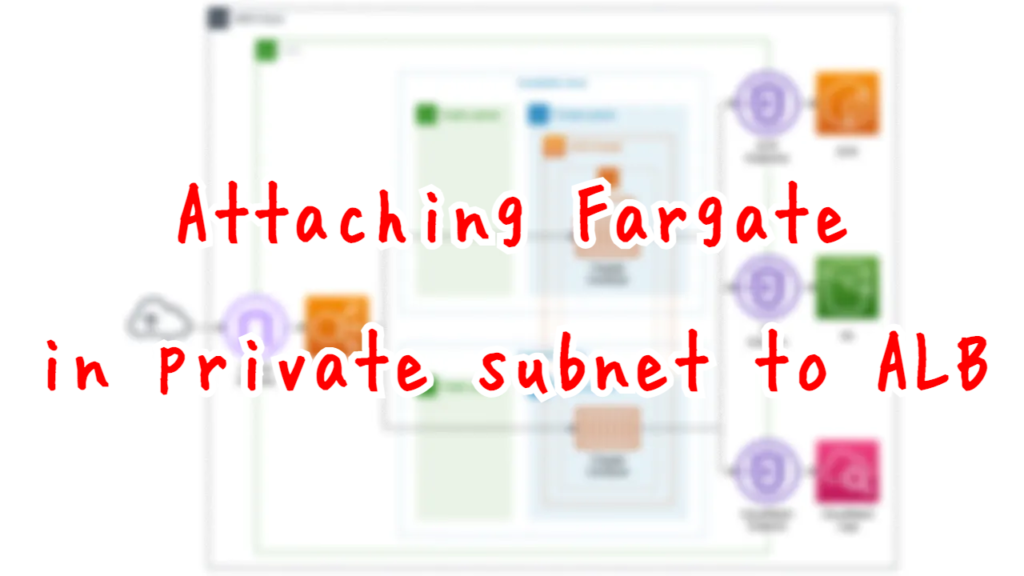 Attaching Fargate in Private subnet to ALB