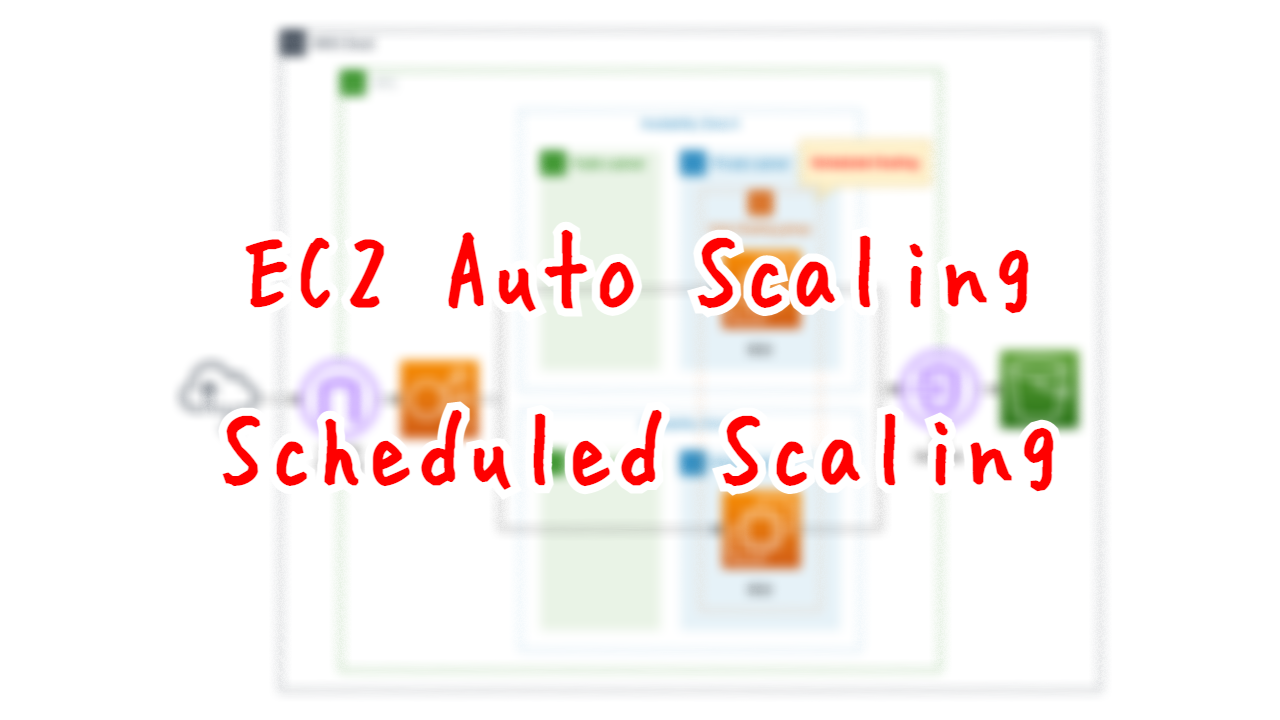 EC2 Auto Scaling Scheduled Scaling