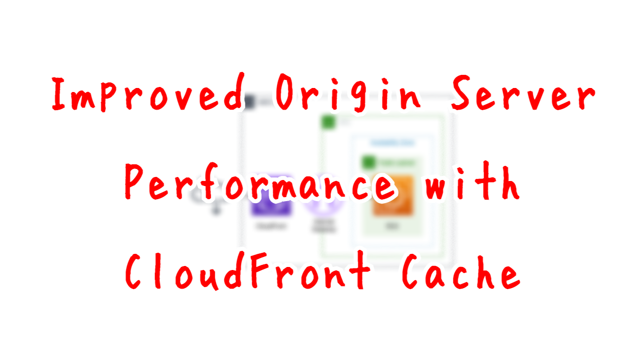 Improved Origin Server Performance with CloudFront Cache.