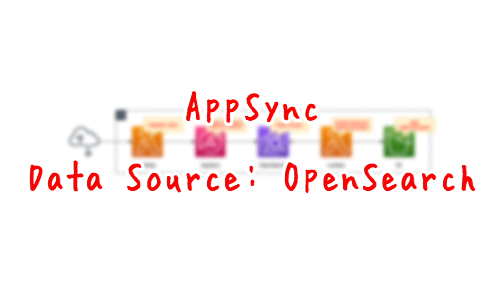 AppSync - DataSource: OpenSearch