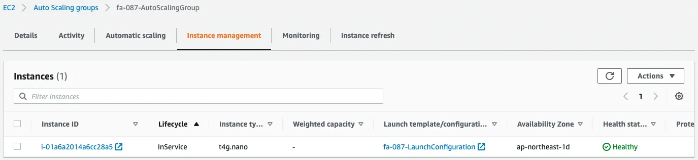 Detail of EC2 Auto Scaling 12.
