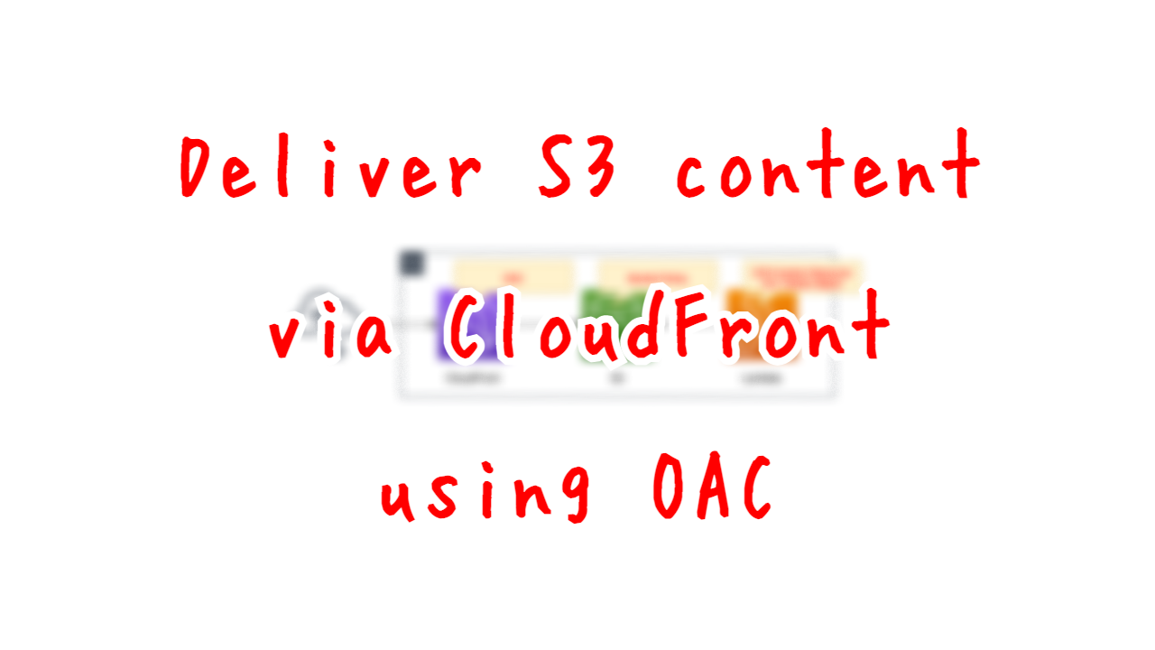 Deliver S3 content via CloudFront using OAC