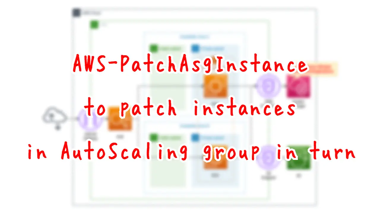 AWS-PatchAsgInstance to Patch instances in Auto Scaling Group in turn.