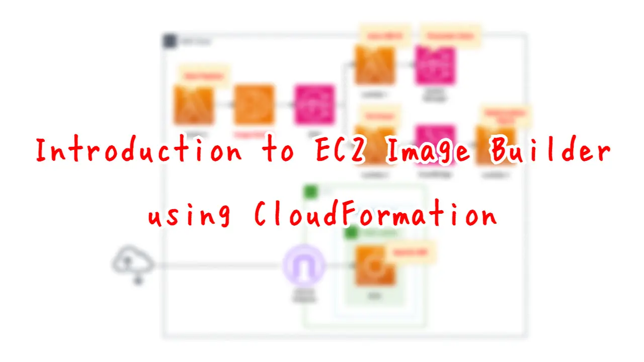 Introduction to EC2 Image Builder using CloudFormation.