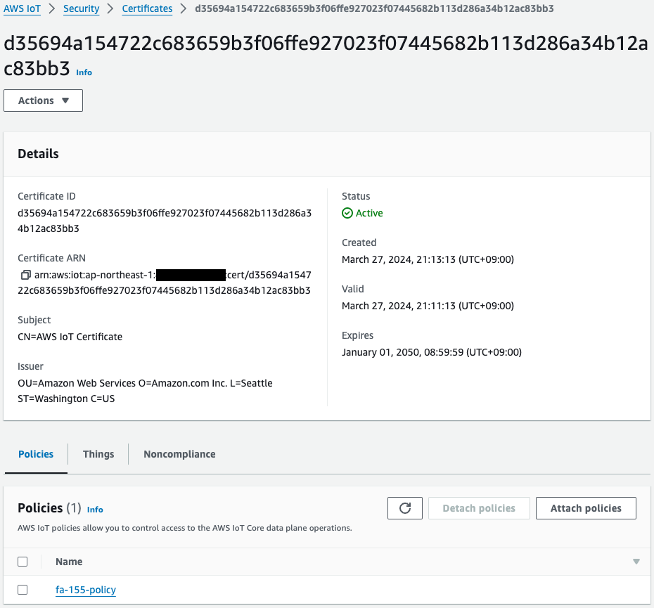 Detail of AWS IoT 02.