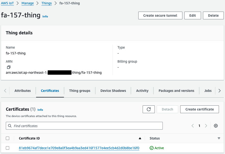 Detail of AWS IoT 01.