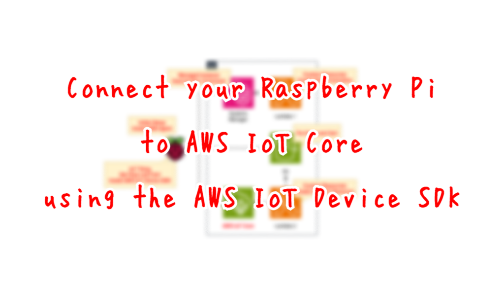 Connect your Raspberry Pi to AWS IoT Core using the AWS IoT Device SDK.