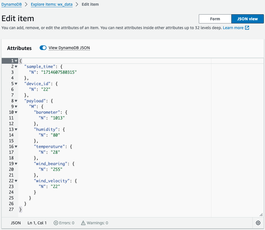 Detail of DynamoDB 02.